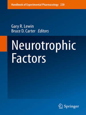 cover image of Neurotrophic Factors